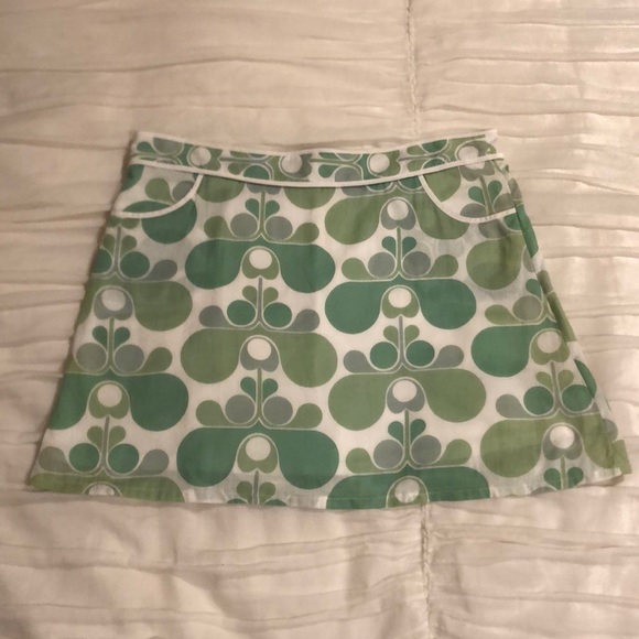 Mod Print Mini Skirt - Picture 2 of 5
